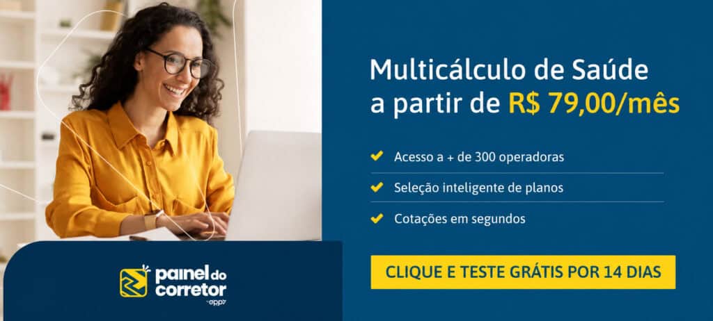 Multicálculo de saúde por R$79,00 por mês. Tenha acesso a mais de 300 operadoras, seleção inteligente de planos e cotação em segundos.